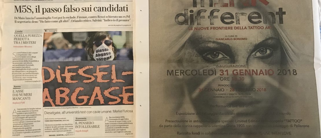 L'artista del tatuaggio Gabriele Pellerone - La Repubblica